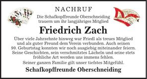 Traueranzeige Hans Brunner