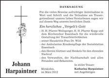 Traueranzeige  