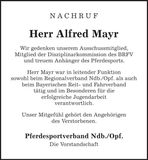 Traueranzeige  