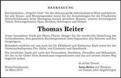 Traueranzeige  