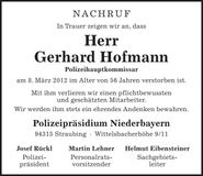 Traueranzeige  