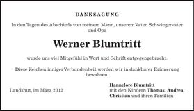 Traueranzeige  