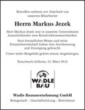 Traueranzeige  