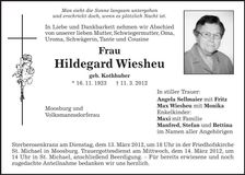 Traueranzeige  