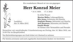 Traueranzeige  