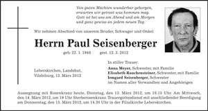Traueranzeige  