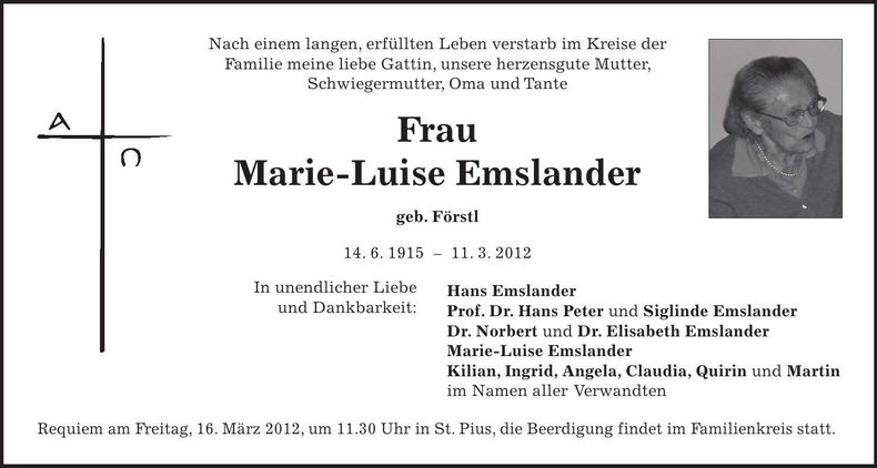 Traueranzeige  