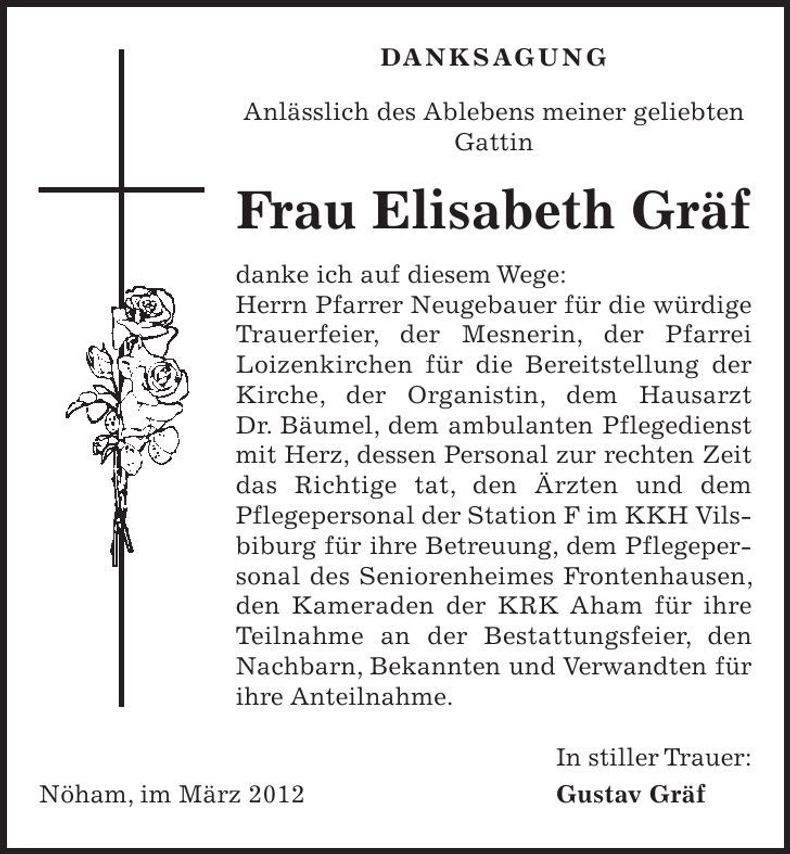 Traueranzeige  