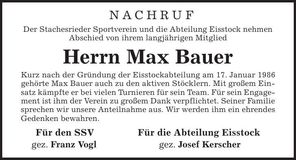 Traueranzeige  