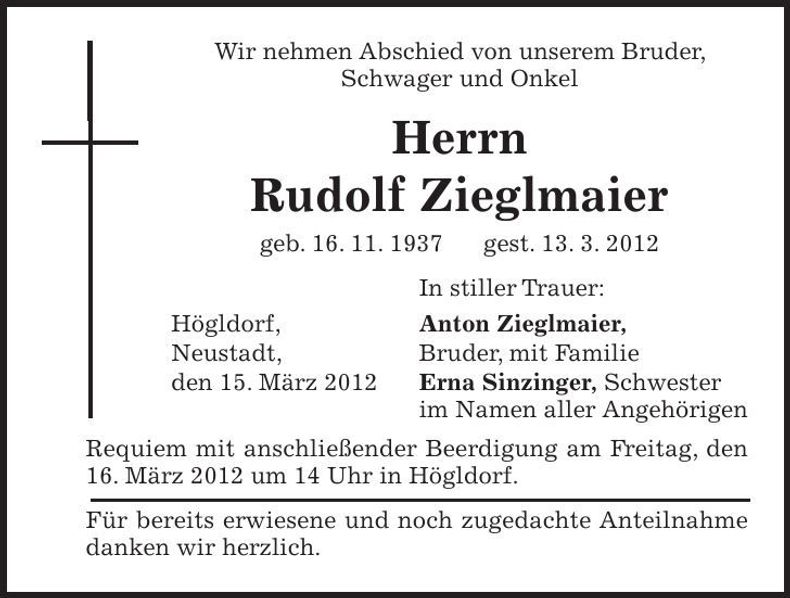 Traueranzeige  