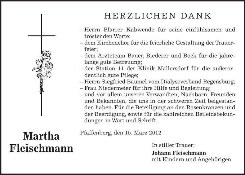 Traueranzeige  