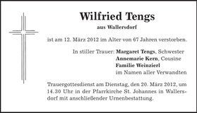 Traueranzeige  