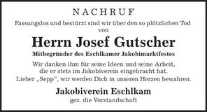 Traueranzeige  