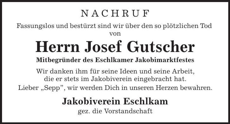 Traueranzeige  