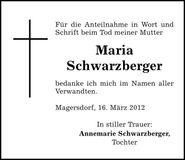 Traueranzeige  
