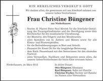 Traueranzeige  