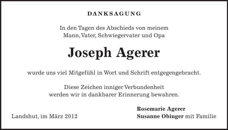 Traueranzeige  