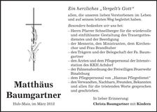 Traueranzeige  