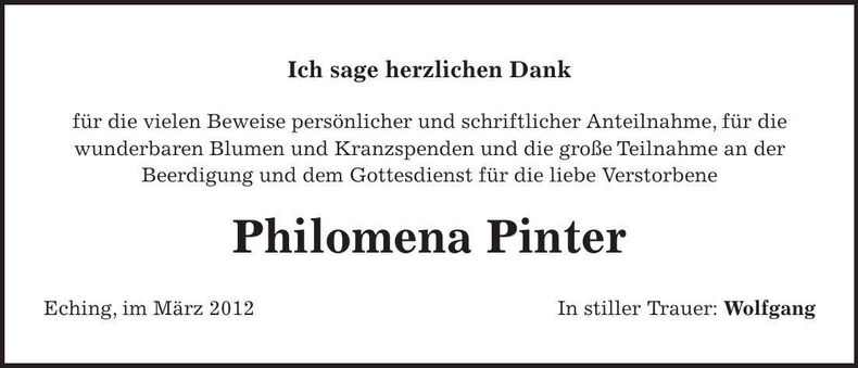 Traueranzeige  