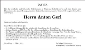Traueranzeige  