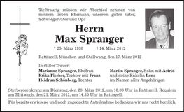 Traueranzeige  