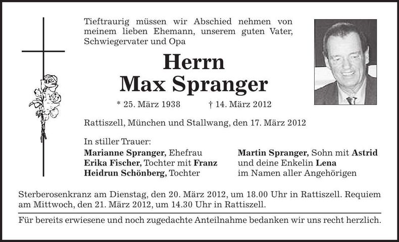 Traueranzeige  