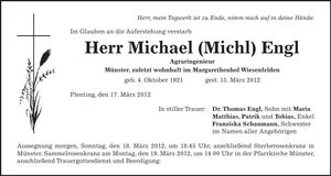 Traueranzeige  