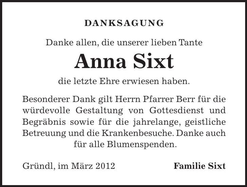 Traueranzeige  