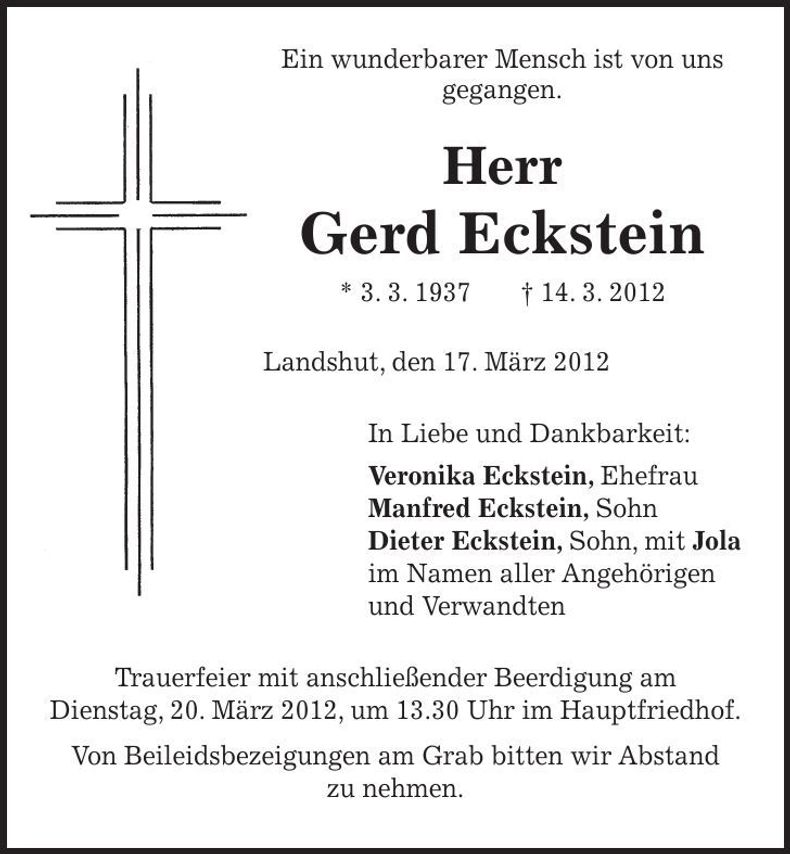 Traueranzeige  