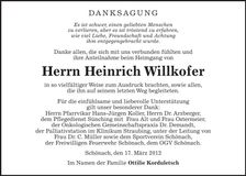 Traueranzeige  