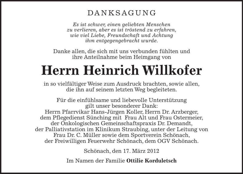 Traueranzeige  