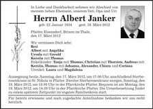 Traueranzeige  