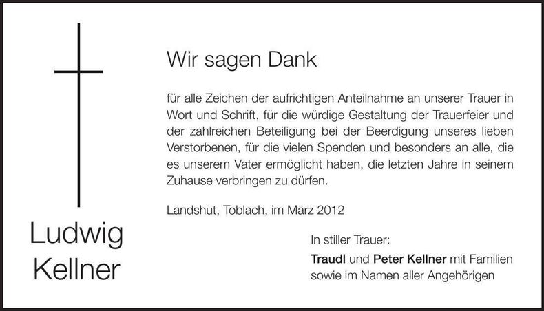 Traueranzeige  