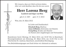 Traueranzeige  