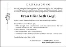 Traueranzeige  