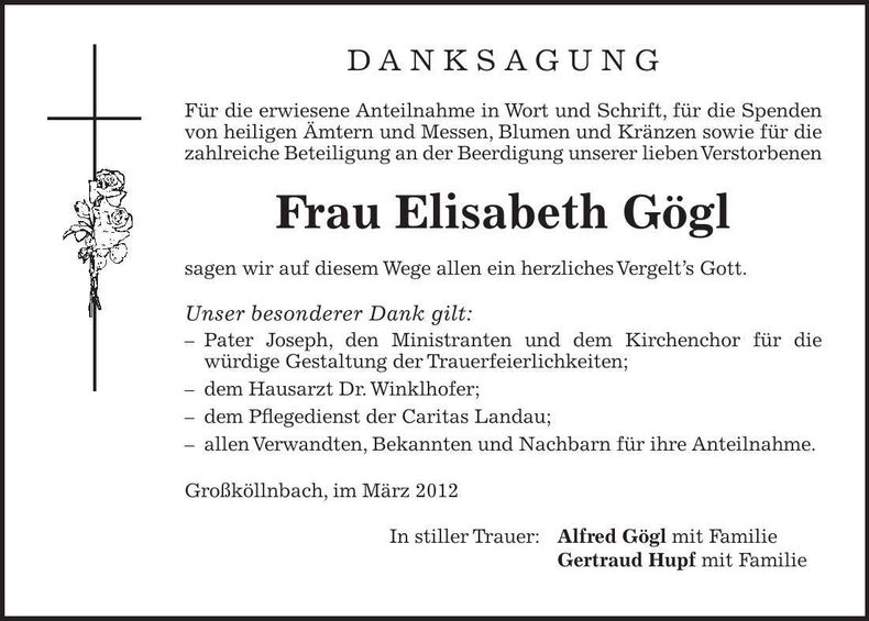 Traueranzeige  