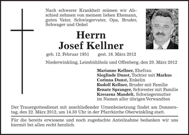 Traueranzeige  