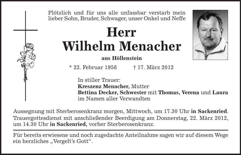 Traueranzeige  