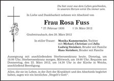 Traueranzeige  