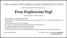 Traueranzeige  
