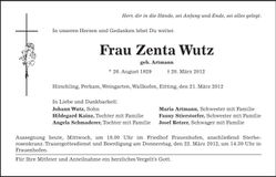 Traueranzeige  