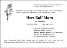 Traueranzeige  