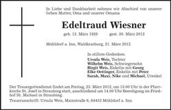 Traueranzeige  