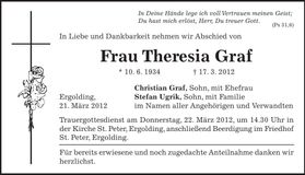 Traueranzeige  