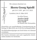 Traueranzeige  