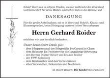 Traueranzeige  
