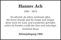 Traueranzeige  