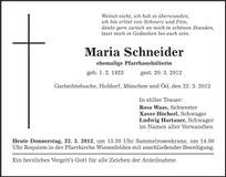 Traueranzeige  