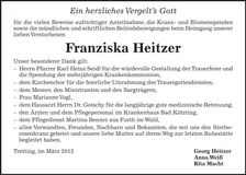 Traueranzeige  