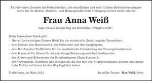 Traueranzeige  